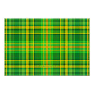 SlipperyJoe's Saint Patrick's Day green-yellow pla Poster