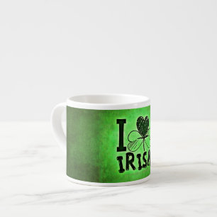 SlipperyJoe's Saint Patrick's Day holiday Irish pr Espresso Cup
