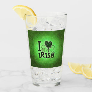 SlipperyJoe's Saint Patrick's Day holiday Irish pr Glass