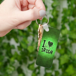 SlipperyJoe's Saint Patrick's Day holiday Irish pr Key Ring