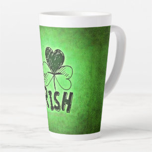 SlipperyJoe's Saint Patrick's Day holiday Irish pr Latte Mug