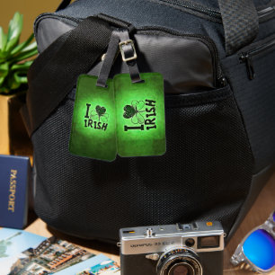 SlipperyJoe's Saint Patrick's Day holiday Irish pr Luggage Tag