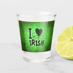 SlipperyJoe's Saint Patrick's Day holiday Irish pr Shot Glass