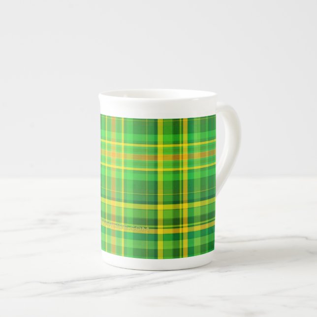 SlipperyJoe's Saint Patrick's Day Irish-inspired r Bone China Mug (Front Right)