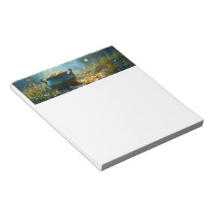 SlipperyJoe's Saint Patrick's Day large ornate pot Notepad