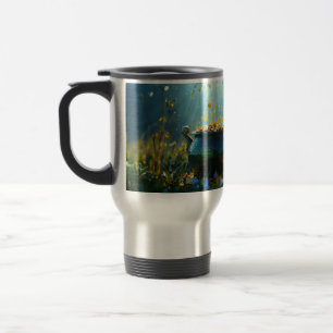 SlipperyJoe's Saint Patrick's Day large ornate pot Travel Mug