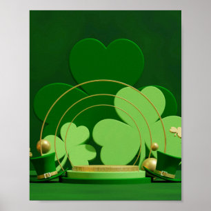 SlipperyJoe's Saint Patrick's Day LGBTQIA three-le Poster