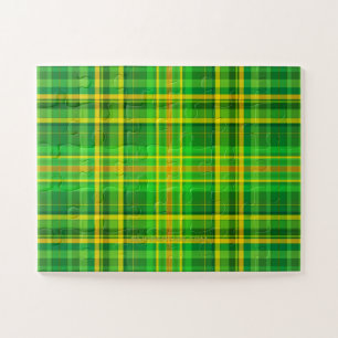 SlipperyJoe's Saint Patrick's Day reminiscent Iris Jigsaw Puzzle