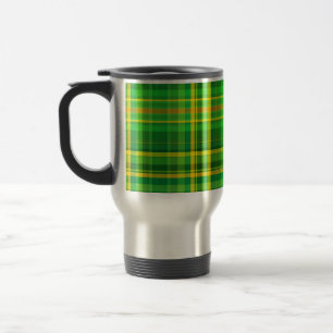 SlipperyJoe's Saint Patrick's Day reminiscent Iris Travel Mug