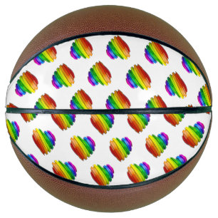 SlipperyJoe's sculptural three‑dimensional heart b Basketball
