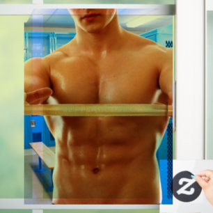 SlipperyJoe's shirtless muscular man abs chest sho