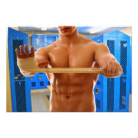 SlipperyJoe's shirtless muscular man abs chest sho