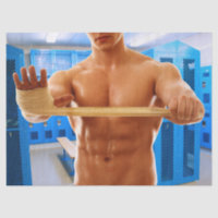 SlipperyJoe's shirtless muscular man abs chest sho