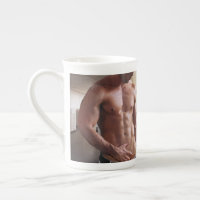 SlipperyJoe's shirtless muscular man torso sixpack