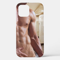 SlipperyJoe's shirtless muscular man torso sixpack