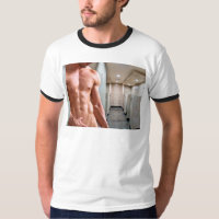 SlipperyJoe's shirtless muscular man torso sixpack