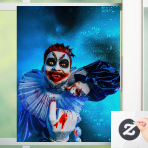 SlipperyJoe's sinister Halloween clown figure smea
