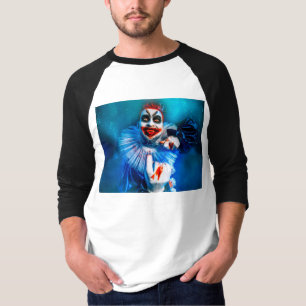 SlipperyJoe's sinister Halloween clown figure smea T-Shirt