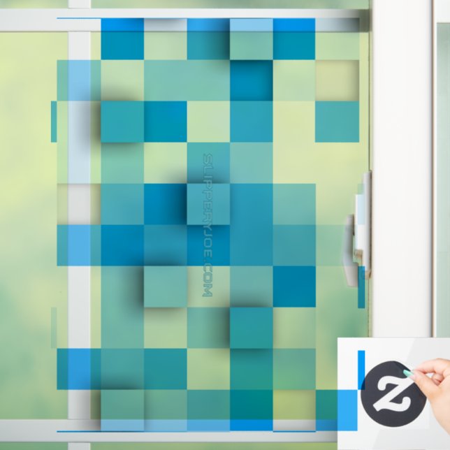 SlipperyJoe's squares artwork mosaic modern three- (Home)