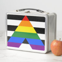 SlipperyJoe's Straight Ally Flag gay gifts LGBTQIA