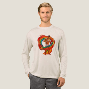 SlipperyJoe's striking modern Pride-themed masculi Tri-Blend Shirt