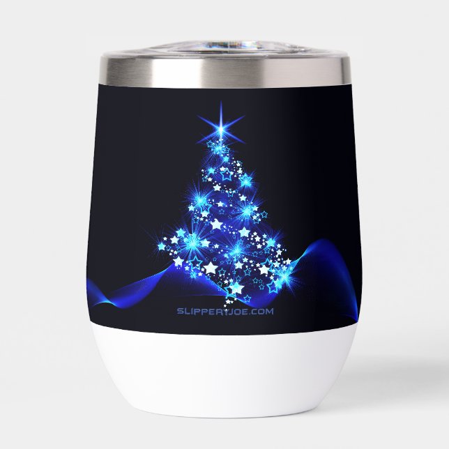 SlipperyJoe's stylised glowing Christmas tree brig (Front)