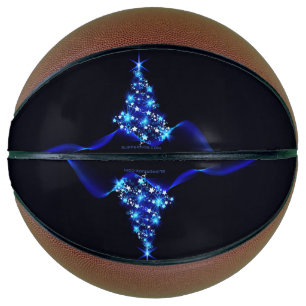 SlipperyJoe's stylised glowing Christmas tree brig Basketball