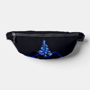 SlipperyJoe's stylised glowing Christmas tree brig Bum Bags