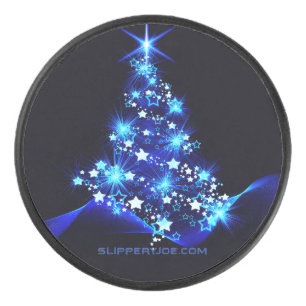 SlipperyJoe's stylised glowing Christmas tree brig Hockey Puck