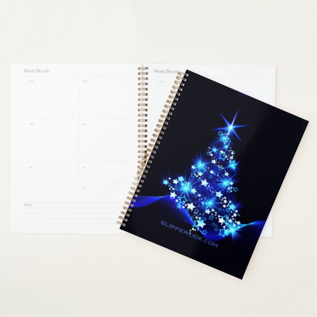 SlipperyJoe's stylised glowing Christmas tree brig Planner (Display)