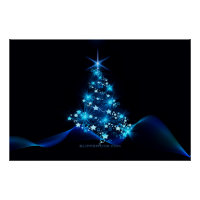 SlipperyJoe's stylised glowing Christmas tree brig