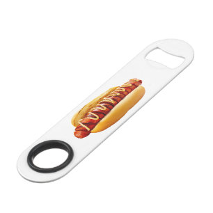 SlipperyJoe's summer BBQ vibe hot dog nestled soft