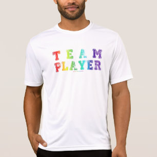 SlipperyJoe's team player filled with smooth rainb T-Shirt