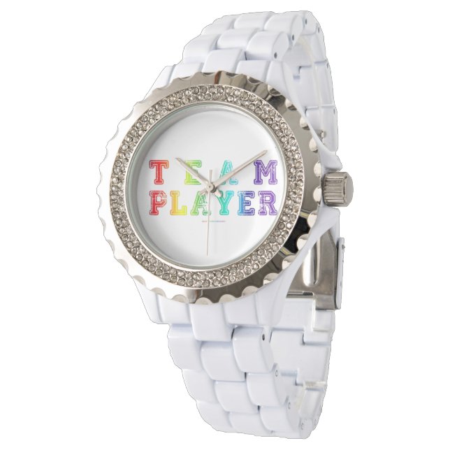 SlipperyJoe's team player filled with smooth rainb Watch (Angled)
