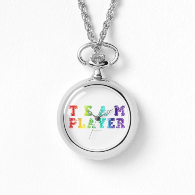SlipperyJoe's team player filled with smooth rainb Watch (Front)