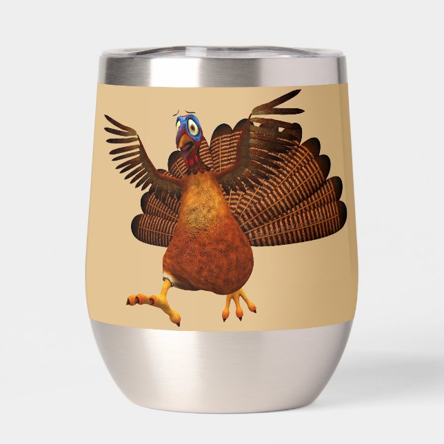 SlipperyJoe's Thanksgiving gobble responsibly live (Back)