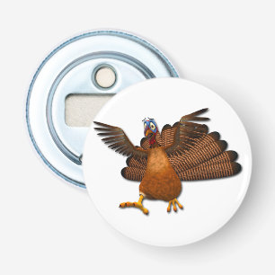 SlipperyJoe's Thanksgiving gobble responsibly live Bottle Opener