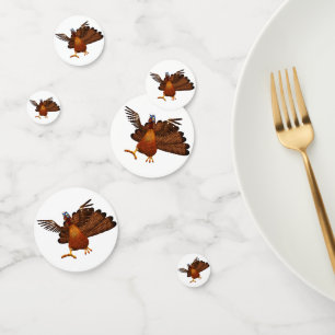 SlipperyJoe's Thanksgiving gobble responsibly live Confetti