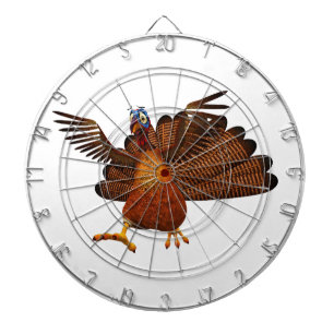 SlipperyJoe's Thanksgiving gobble responsibly live Dartboard