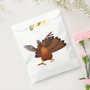 SlipperyJoe's Thanksgiving gobble responsibly live Favour Bags