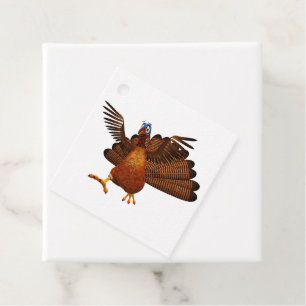 SlipperyJoe's Thanksgiving gobble responsibly live Favour Tags