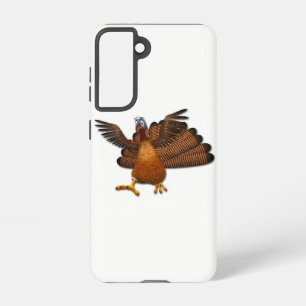 SlipperyJoe's Thanksgiving gobble responsibly live Samsung Galaxy Case