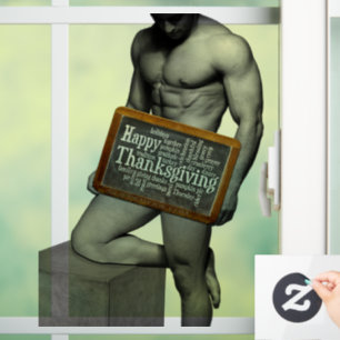 SlipperyJoe's Thanksgiving tradition muscular male