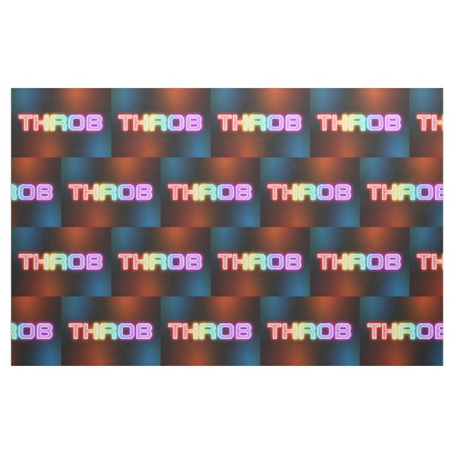 SlipperyJoe's throb rainbow-like gradient thick ca Fabric (Yard)