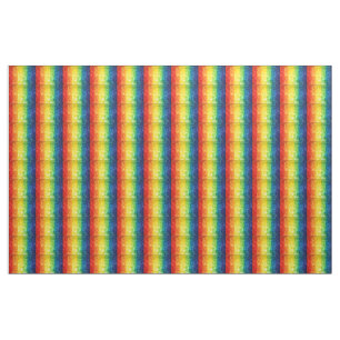 SlipperyJoe's tie-dyed flag rainbow pressed into s Fabric
