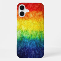 SlipperyJoe's tie-dyed flag rainbow pressed into s