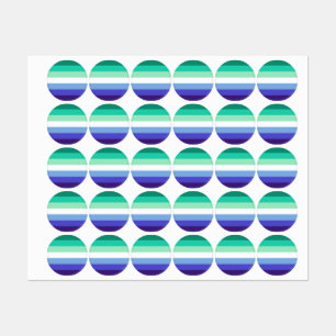 SlipperyJoe's trans-inclusive gay men's flag palet