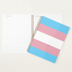 SlipperyJoe's transgender pride flag diversity rig Planner
