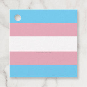 SlipperyJoe's transgender pride flag visibility di Favour Tags