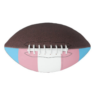 SlipperyJoe's transgender pride flag visibility di Football